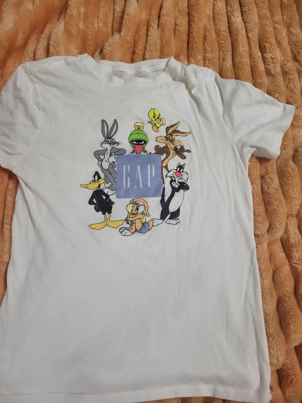 GAP Kids White Looney Tunes Graphic Tee